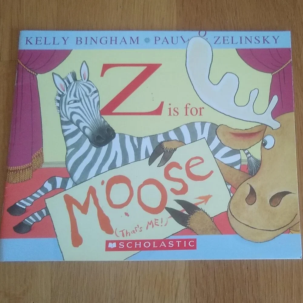 Kitchen Dance + Shivers me letters ABC $3.00 + Bravest fish + Z is for Moose New